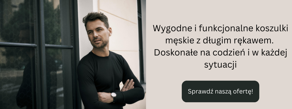 Koszulki Męskie z Długim Rękawem