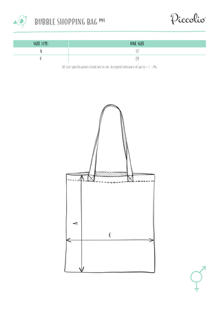 BubbleP93 - Torba na zakupy unisex z włókniny, wytrzymała i łatwa w przechowywaniu