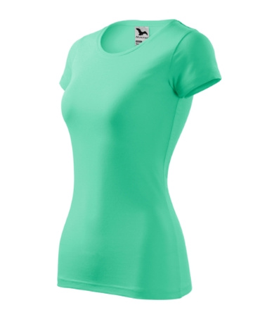 Koszulka Damska Slim-Fit Glance by Malfini 180 g/m² Okrągły Dekolt, elastyczna BAWEŁNA