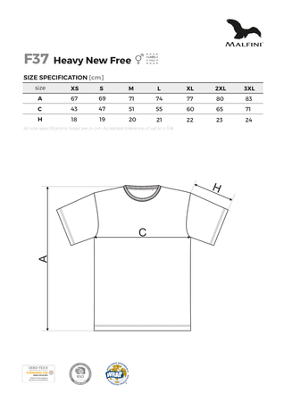 Uniwersalność i komfort - koszulka unisex HEAVY NEW FREE