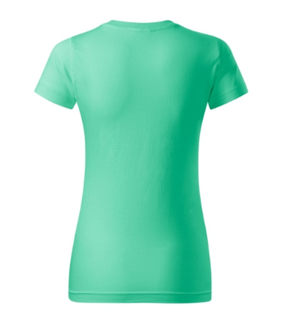 Damska KOSZULKA Bawełniana t-shirt BASIC MALFINI miętowa
