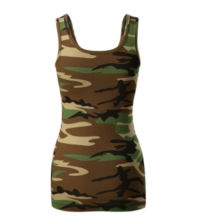 Bokserka damska slim fit top damski camo 95 % bawełny 180 g/m² – Malfini Camo Triumph C36