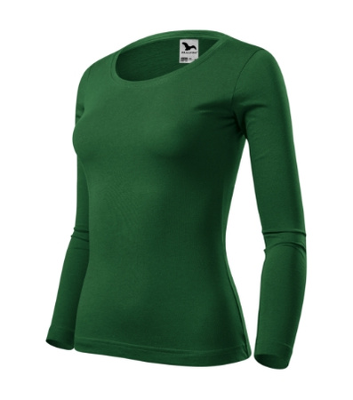 Malfini Damska Bluzka z Długim Rękawem Fit‑T LS Malfini  180g/m² miękka bawełna stretch comfort 