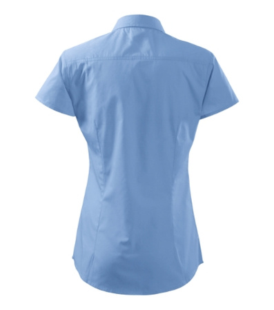 Koszula damska CHIC Malfini kelnerska subtelna plisa 120g Bawełna