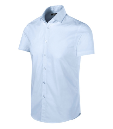 ELEGANCKA Koszula Męska o dopasowanym kroju FLASH Slim-Fit blue