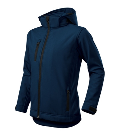 Kurtka dziecięca przejściowa Softshell Performance 3 Warstwy