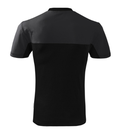 Mocna Koszulka Dwukolorowa Ebony Gray COLORMIX WZMOCNIONA MALFINI