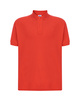 Koszulka Męska Polo PORA 210 Bawełniana WYSOKA JAKOŚĆ czerwony