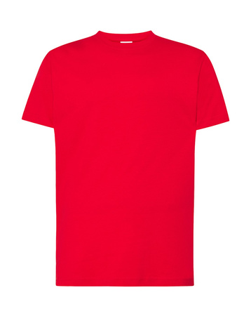 Elegancka Koszulka Slim Fit JHK 100% Czesanej Bawełny Dopasowany Krój