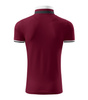 Koszulka Pique Polo męska polówka COLLAR UP 100% bawełna czerwona