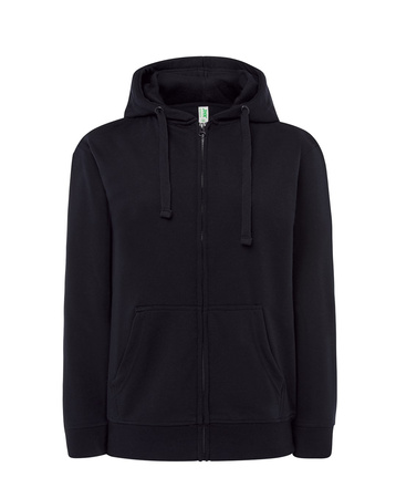 Bluza JHK SWUL HOOD z Krytym Zamkiem: Modny Design i Wygodne Kieszenie