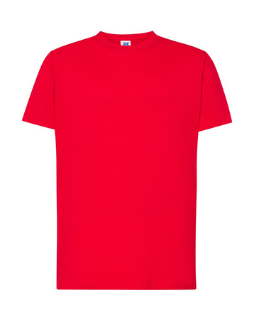 Koszulka Męska TS OCEAN JHK: 100% Bawełna Przewiewna, Klasyczny Dekolt