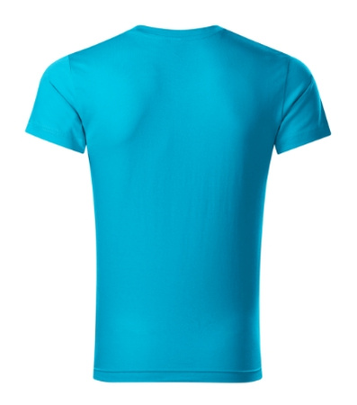 Koszulka męska dopasowana 180 g/m² 100% bawełna slim-fit Malfini V-neck 146 serek elegancka 