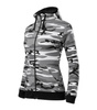 Bluza CAMO ZIPPER dla kobiet, z miękkiej mieszanki bawełny i poliestru