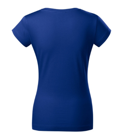 Koszulka damska gładka 180 g/m² Malfini Fit V-neck 162 slim z dekoltem w serek 100 % bawełna 