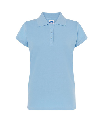 Dopasowana Koszulka Polo Damska POPL 200: Klasyczny Styl i Komfort