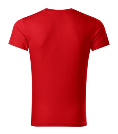 Koszulka męska dopasowana 180 g/m² 100% bawełna slim-fit Malfini V-neck 146 serek elegancka 