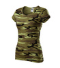 Elegancja na Co Dzień - Koszulka Damska CAMO PURE