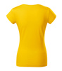 Koszulka damska gładka 180 g/m² Malfini Fit V-neck 162 slim z dekoltem w serek 100 % bawełna 