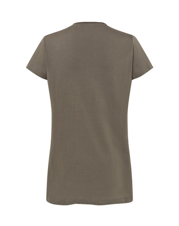 Komfortowa Bluzka Damska TSUL PLM z 100% Bawełny Okrągły Dekolt