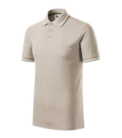 Męskie polo STYLOWE Malfini Focus regular 180 g/m² męska polówka 65 % bawełna KONTRASTOWA