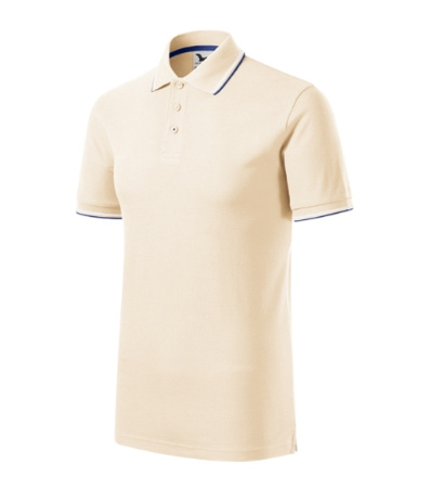 Męskie polo STYLOWE Malfini Focus regular 180 g/m² męska polówka 65 % bawełna KONTRASTOWA