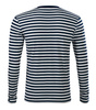 Koszulka w paski z długim rękawem 100 % bawełna 150 g/m² MARYNARSKA – Malfini Sailor LS 807