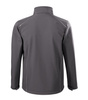 Kurtka Męska 3-warstwowa Membrana TPU Valley softshell stalowy