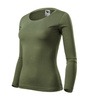Malfini Damska Bluzka z Długim Rękawem Fit‑T LS Malfini  180g/m² miękka bawełna stretch comfort 