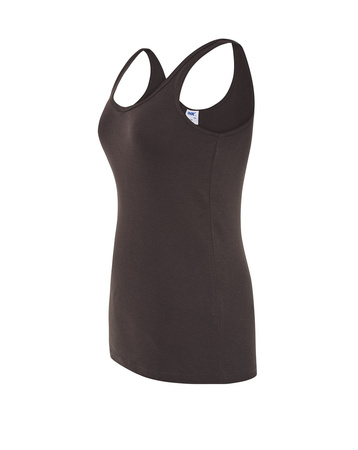 Top damski JHK Victoria TSUL VCTR  – 100 % bawełna 160 g/m², cienkie ramiączka