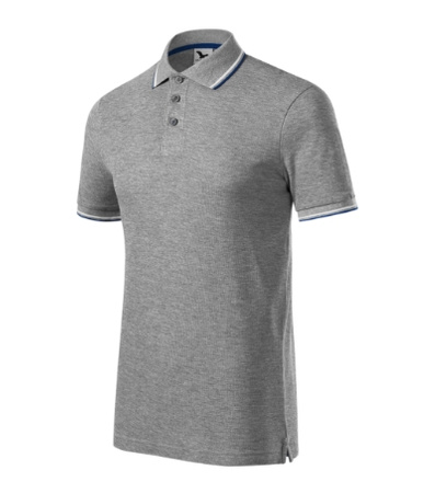 Męskie polo STYLOWE Malfini Focus regular 180 g/m² męska polówka 85 % bawełna KONTRASTOWA
