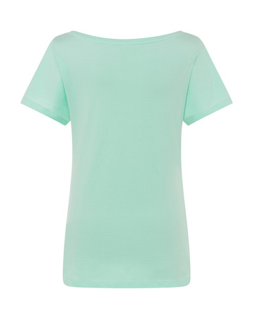 Damski T-shirt Trinidad od JHK: Rozszerzane Rękawy i Komfort na Lato