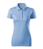 KOSZULKA POLO DAMSKA SINGLE J. T-SHIRT DAMSKI MALFINI BŁĘKITNY 223