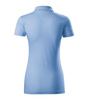 KOSZULKA POLO DAMSKA SINGLE J. T-SHIRT DAMSKI MALFINI BŁĘKITNY 223