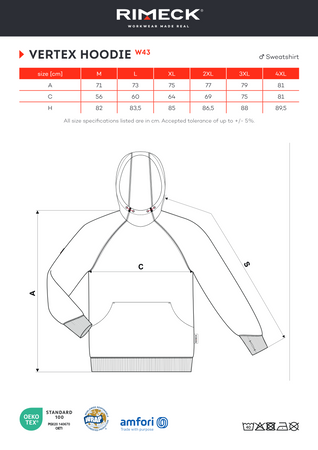Bluza z Kapturem VERTEX