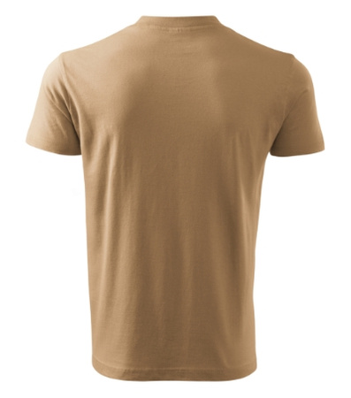 Koszulka Męska Piaskowa w serek Malfini V-Neck 102 regular 100 % bawełna 