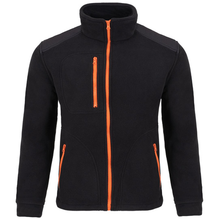 Polar męski JHK FLRA-340 solidny 340 g/m², praktyczne kieszenie, stójka