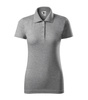 KOSZULKA POLO DAMSKA SINGLE J. T-SHIRT DAMSKI MALFINI CIEMNOSZARY 223
