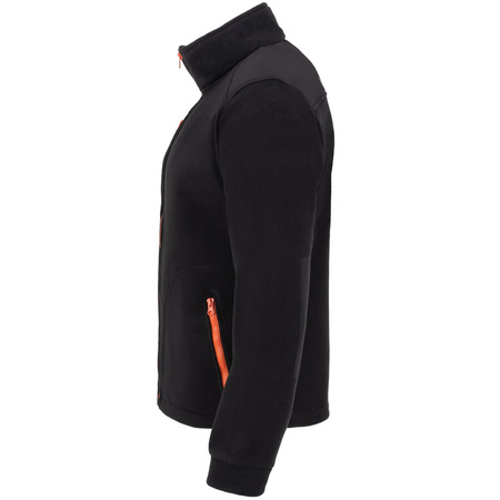Polar męski JHK FLRA-340 solidny 340 g/m², praktyczne kieszenie, stójka