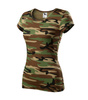 Elegancja na Co Dzień - Koszulka Damska CAMO PURE