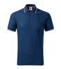 Męskie polo STYLOWE Malfini Focus regular 180 g/m² męska polówka 65 % bawełna KONTRASTOWA