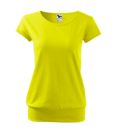 Koszulka Damska z Krótkimi Rękawami Luźna Bawełna Single Jersey CITY od Malfini