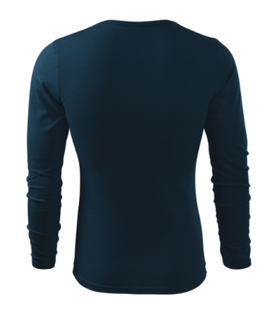 Koszulka męska z długimi rękawami Slim-Fit Bawełna 160 g MALFINI 119