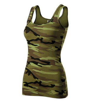 Bokserka damska slim fit top damski camo 95 % bawełny 180 g/m² – Malfini Camo Triumph C36