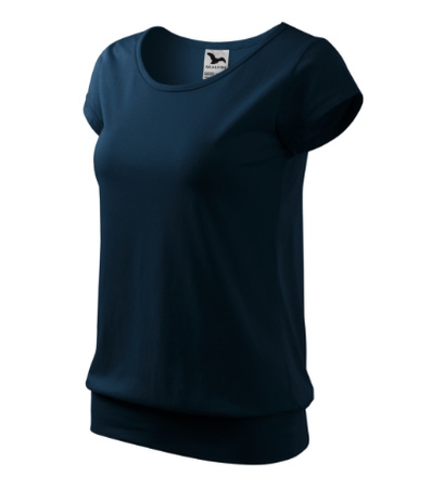 Koszulka Damska z Krótkimi Rękawami Luźna Bawełna Single Jersey CITY od Malfini