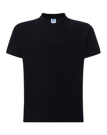 Koszulka Polo Męska PORA 240 z Materiału Pique czarny