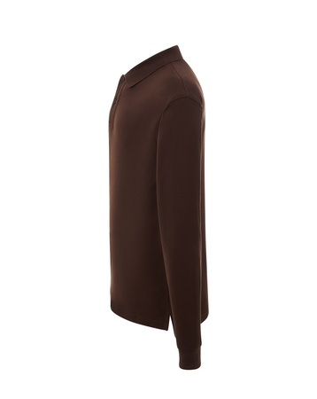 Koszulka Męska Polo PORA JHK 210g/m² Bawełniana Długi Rękaw