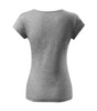Dopasowana Koszulka Damska T-shirt bawełniana PURE 122 Szara