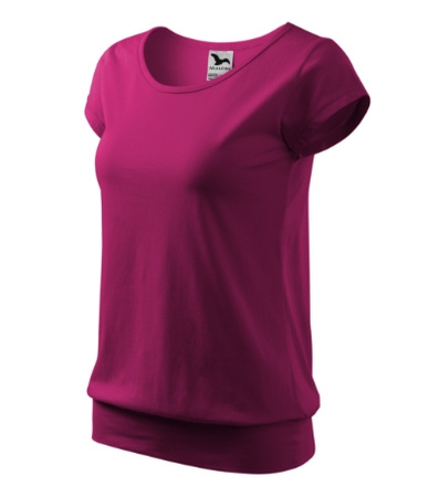 Koszulka Damska z Krótkimi Rękawami Luźna Bawełna Single Jersey CITY od Malfini