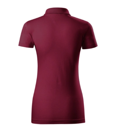 KOSZULKA POLO DAMSKA SINGLE J. T-SHIRT DAMSKI MALFINI Garnet 223